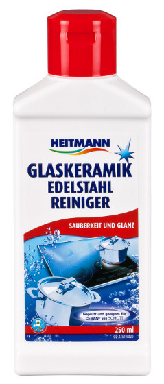 Средство для чистки керамических плит и нержавеющей стали Heitmann, 250 мл