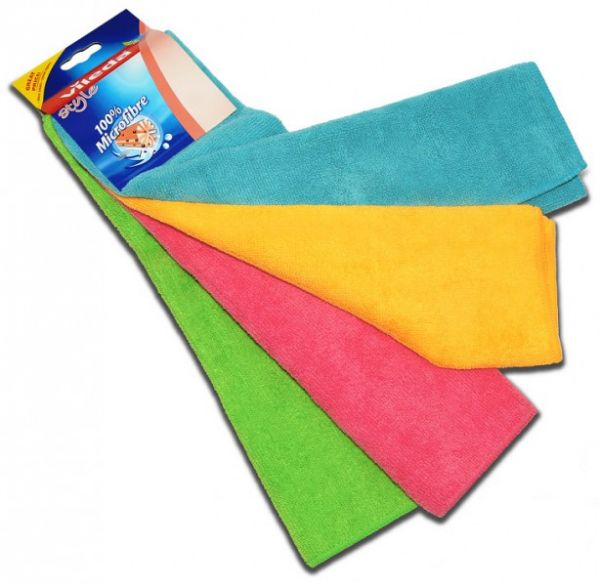 Салфетка Vileda Style Cloth микрофибра 4 шт