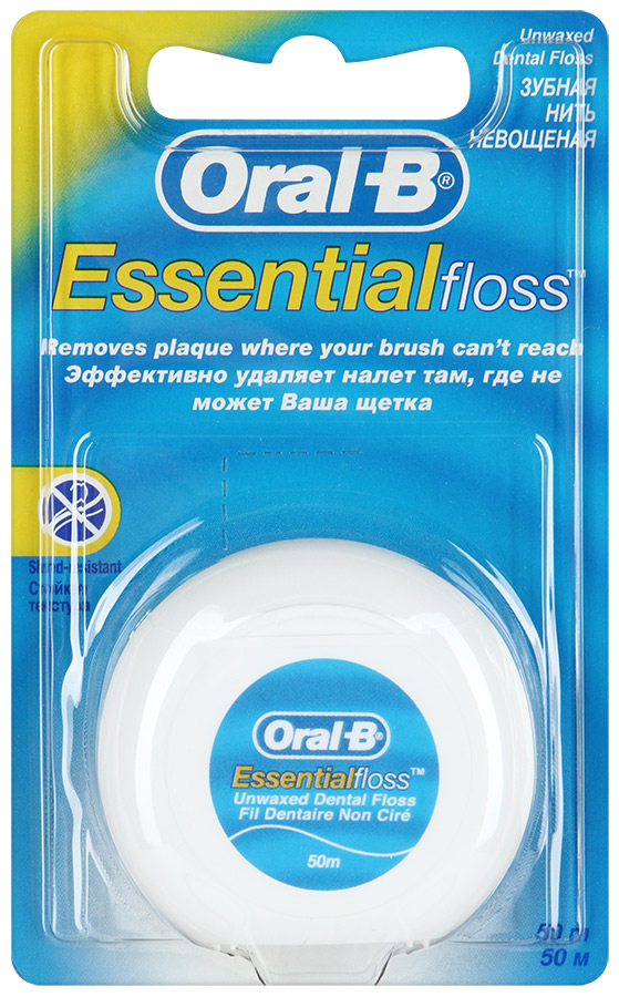 Зубная нить Oral-B Essential 50 м