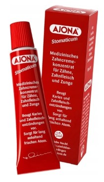 Концентрат медицинской зубной пасты для десен AJONA Stomaticum 25 мл