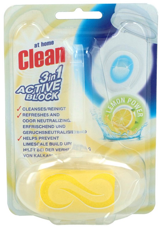 Подвеска для унитаза At Home Active Lemon 40 гр