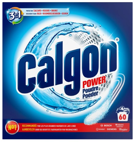 Смягчитель воды для стиральных машин Calgon 3в1, порошок, 1,5 кг