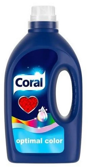 Гель для стирки Coral Color Оптимальный цвет 36 cтир. / 1,73 л