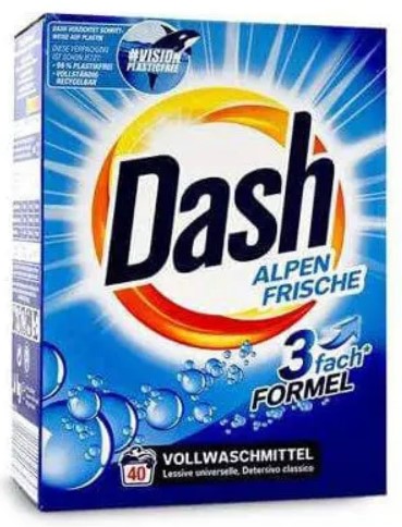 Стиральный порошок Dash Uniwersal 40 стир. / 2,6 кг