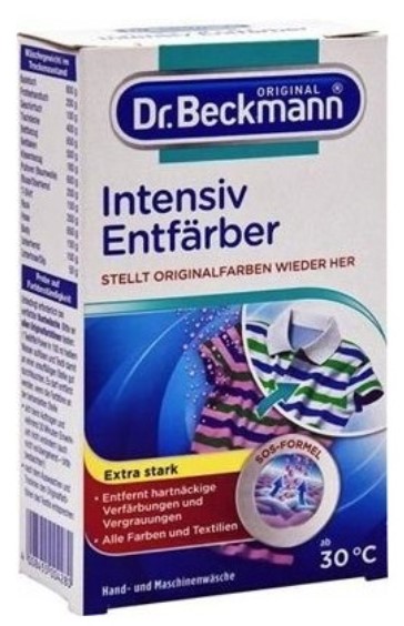 Салфетки для обновления цвета и ткани 3 в 1 Dr Beckmann 200 гр