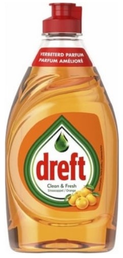 Средство для мытья посуды Dreft Апельсиновый концентрат 383 мл