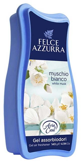 Освежитель воздуха в виде геля Felce Azzurra Белый мускус 140 гр