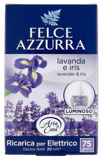 Запаски к ароматическому дифозору Felce Azzurra Lavanda e Iris 20 мл