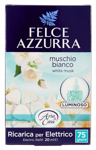 Запаски к ароматическому дифозору Felce Azzurra Muschio Bianco 20 мл