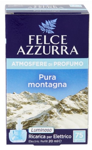Запаски к ароматическому дифозору Felce Azzurra Pura Motagna 20 мл