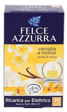 Запаски к ароматическому дифозору Felce Azzurra Vaniglia 20 мл