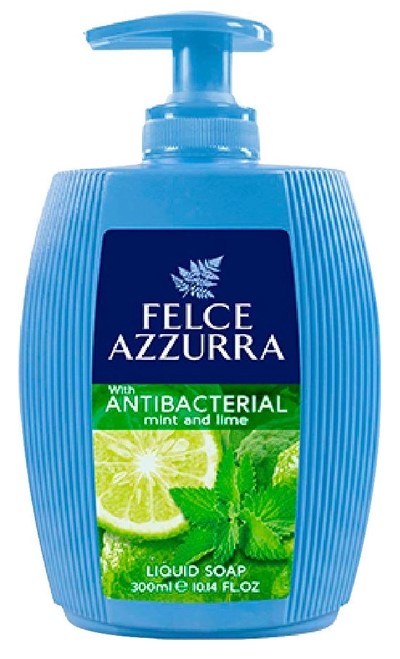 Жидкое мыло Felce Azzurra Mint Антибактериальное 300 мл