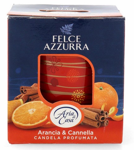 Ароматическая свеча Felce Azzurra Arancia &amp; Cannella 1 шт