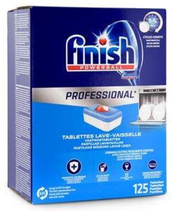 Таблетки для посудомоечной машины Finish Professional 125 шт