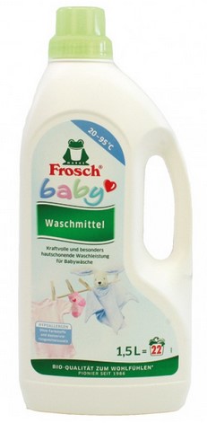 Гель для стирки Frosch Гипоаллергенный для детей 22 стир. / 1,5 л