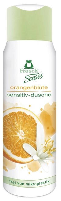 Гель для душа Frosch Сенситив Апельсиновый цвет 300 мл