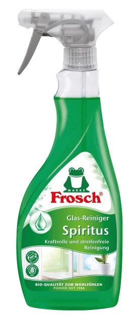 Очиститель для стекол Frosch на спиртовой основе в спрее 300 мл