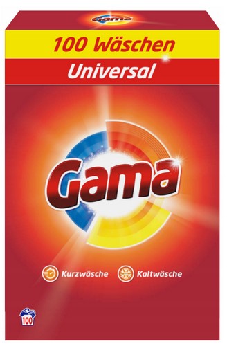 Стиральный порошок Gama UNIVERSAL 100 стир / 6 кг