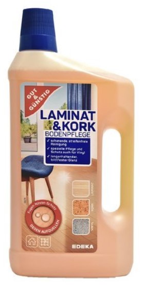 Жидкость для уборки ламината и пробкового пола Gut&amp;Gunstig 1 л