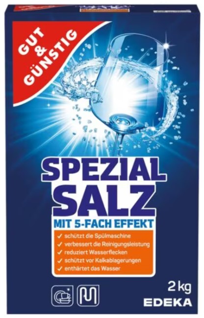 Соль для посудомоечной машины Gut&amp;Gunstig 2 кг