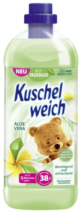 Кондиционер для белья Kuschelweich Алоэ Вера (зеленый) 38 цикл. / 1 л