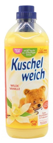 Кондиционер для белья Kuschelweich Дикая ваниль (желтый) 38 цикл. / 1 л