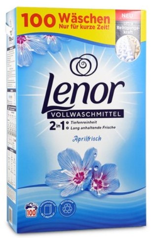 Стиральный порошок Lenor Универсальный Апрельская свежесть 100 стир. / 6,5 кг