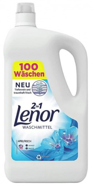 Гель для стирки Lenor Универсальный Апрельская свежесть 100 стир. / 5,5 л