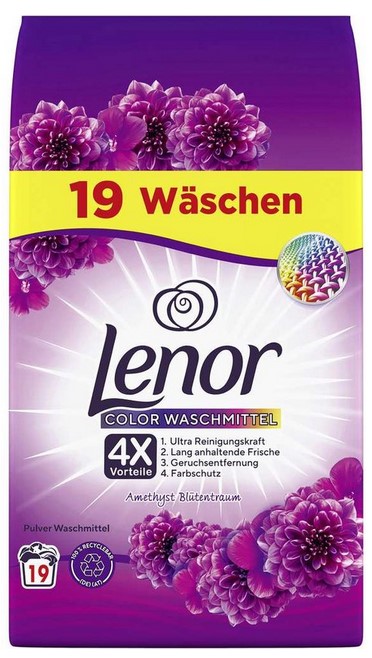 Стиральный порошок Lenor Color Аметист 19 стир. / 1,235 кг