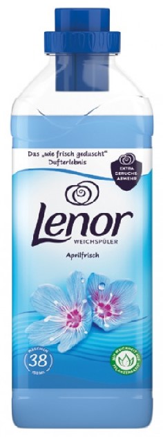 Кондиционер для белья Lenor Апрельская свежесть (синий) 38 стир. / 950 мл