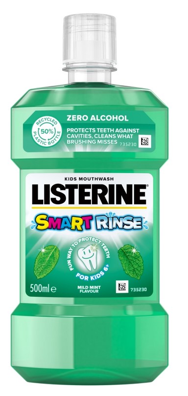 Жидкость для полоскания рта Listerine Kids Mint 500 мл