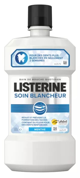 Жидкость для полоскания рта Listerine Soin Blancheur 500 мл