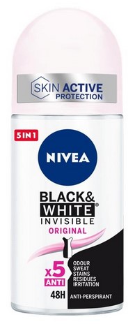 Роликовый дезодорант для женщин Nivea B&amp;W Невидимый Оригинал 50 мл