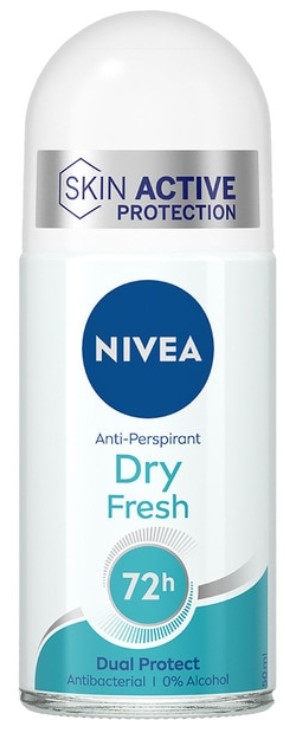 Роликовый дезодорант для женщин Nivea Dry Fresh 50 мл