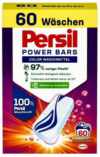 Таблетки для стирки цветного белья Persil Color Power Bars 60 шт