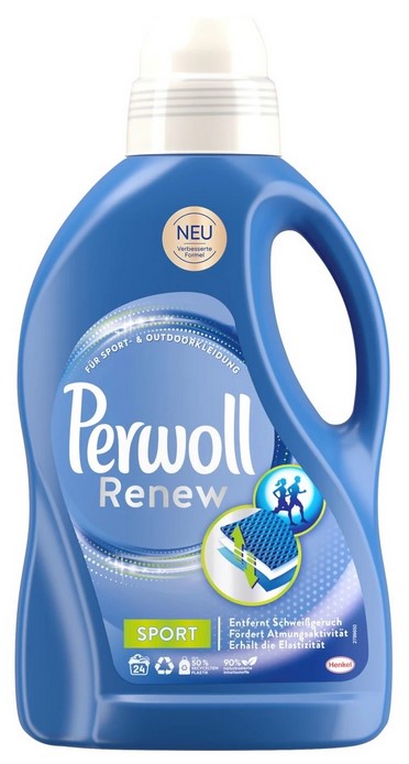 Гель для стирки Perwoll Sport Спортивный (голубой) 24 стир. / 1,44 л