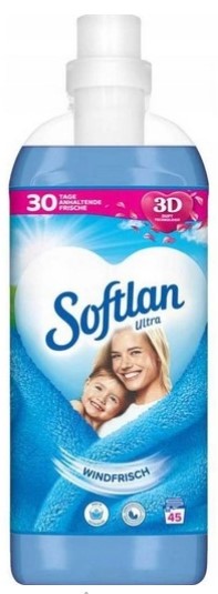 Кондиционер для белья Softlan Windfrisch (синий) 45 цикл. / 1 л