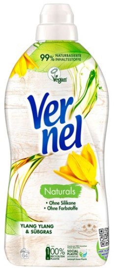 Кондиционер для белья Vernel Ylang Ylang 64 стир. / 1,6 л