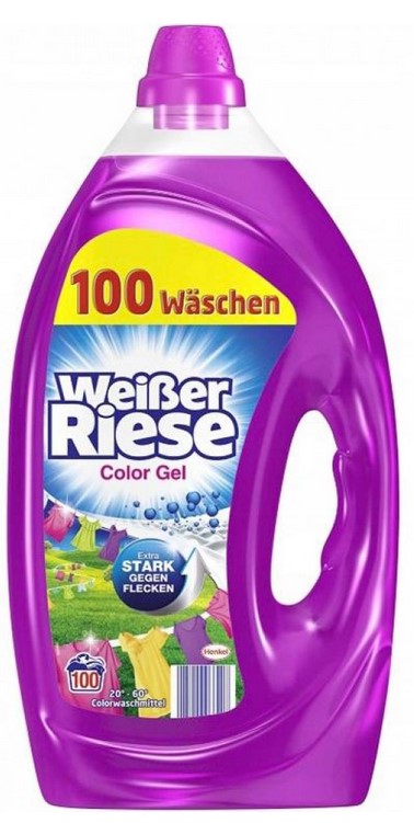 Гель для стирки цветного белья Weisser Riese Color 100 стир. / 4,5 л