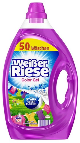 Гель для стирки цветного белья Weisser Riese Color 50 стир. / 2,5 л