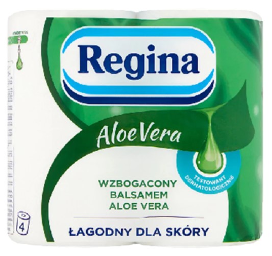 Туалетная бумага Regina Aloe Vera 3 слоя 4 шт