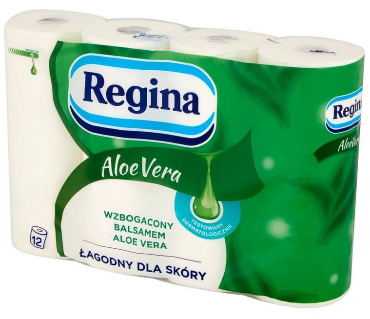 Туалетная бумага Regina Aloe Vera 3 слоя 12 шт