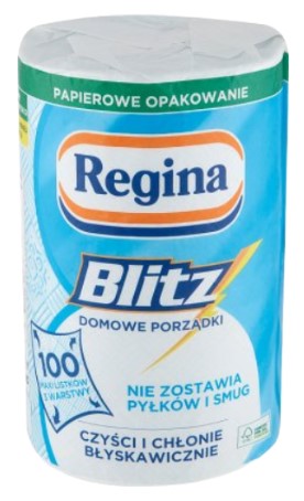 Бумажное полотенце Regina Blitz, белые 1 шт