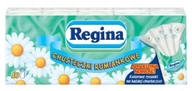 Гигиенические салфетки Regina Ромашковые салфетки 10 шт