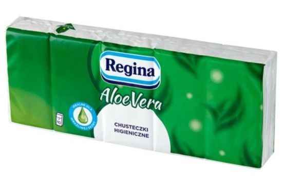 Гигиенические салфетки Regina Aloe Vera 10 шт