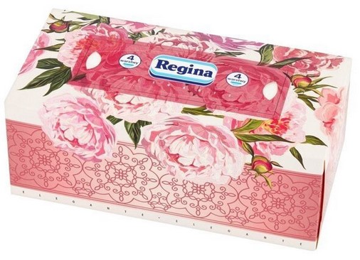 Салфетки в коробке Regina Elegante 96X20